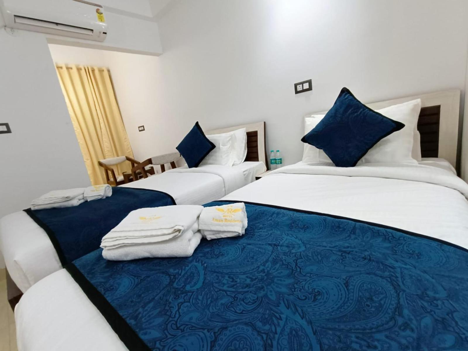 Hotel Aman Residency Allāhābād Junction 外观 照片