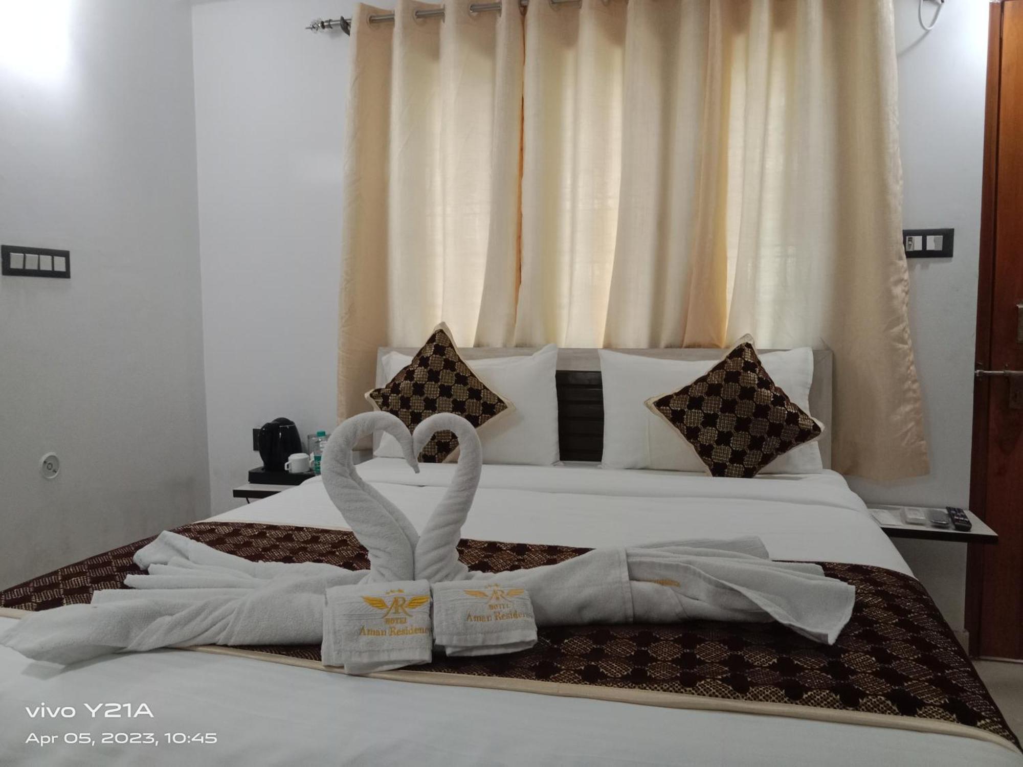 Hotel Aman Residency Allāhābād Junction 外观 照片